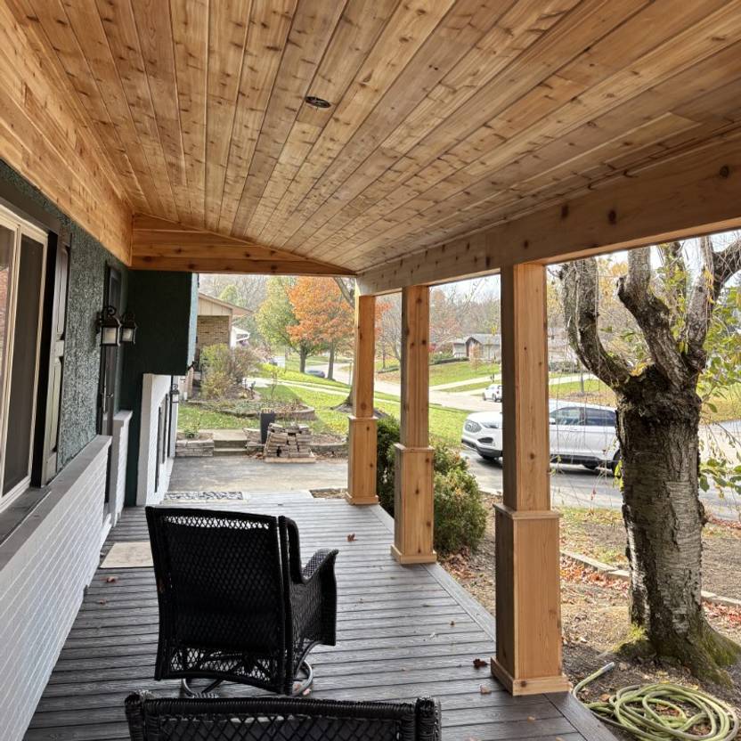 metal roofing panels installed on mobile home