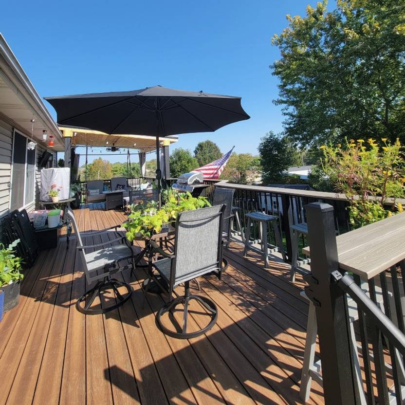 completed room addition on residential home