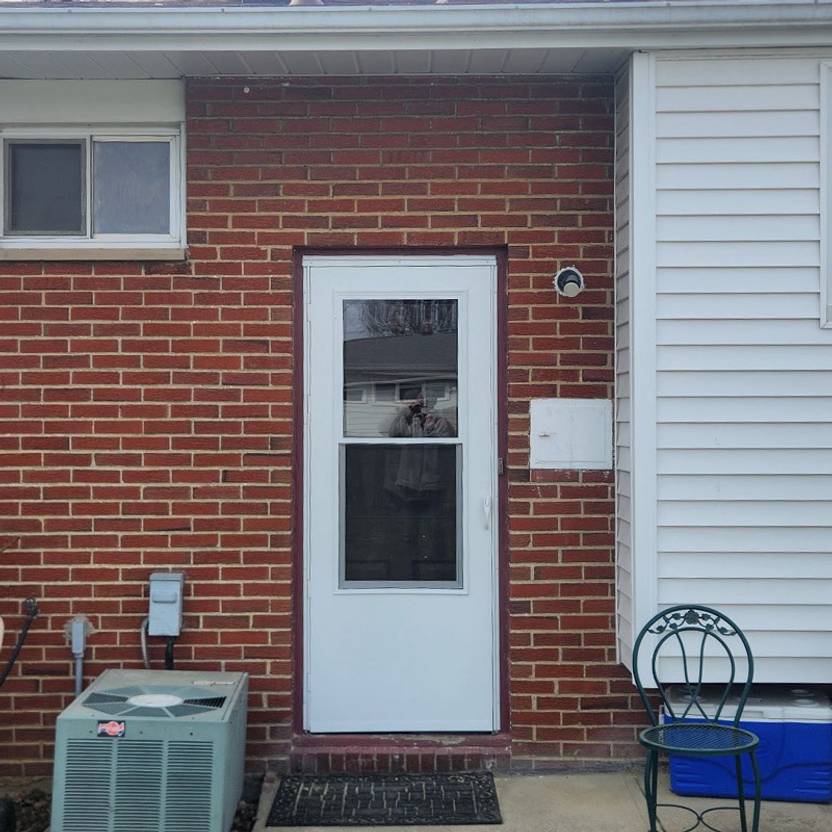 metal roof installation in progress