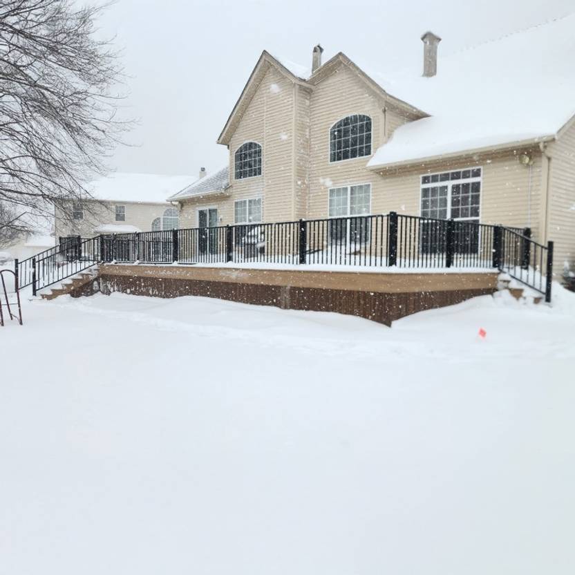 wood privacy fence installation in Ohio